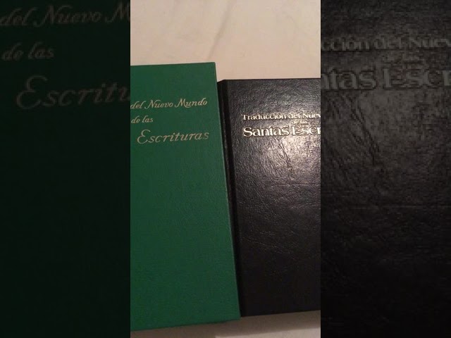 Compra la Biblia Verde de los Testigos de Jehová aquí