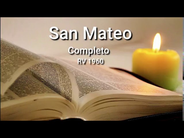 Escucha la versión completa de San Mateo en la Biblia Hablada