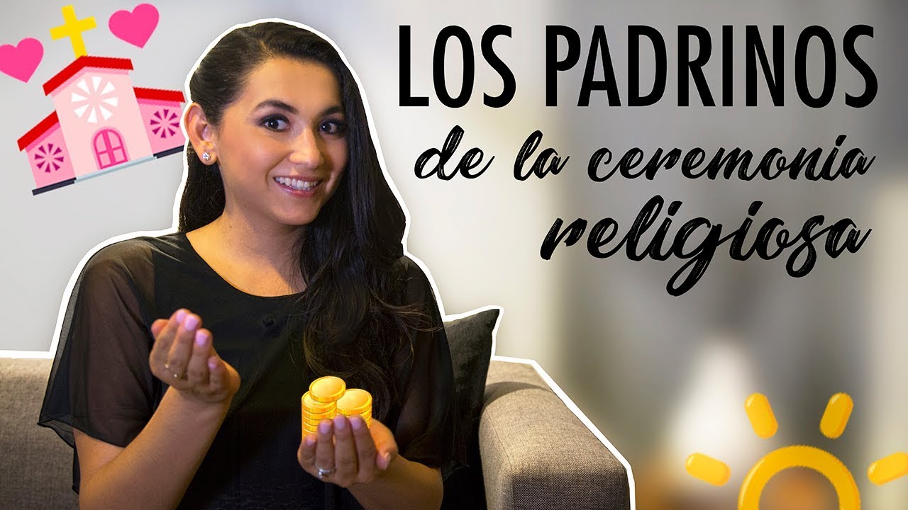 Madrina de Biblia y Rosario en boda religiosa