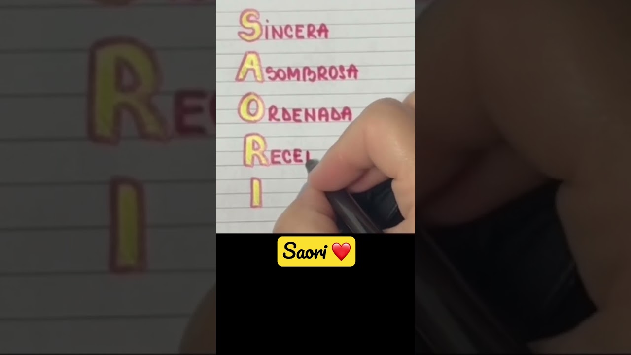Saori: significado en la fe cristiana