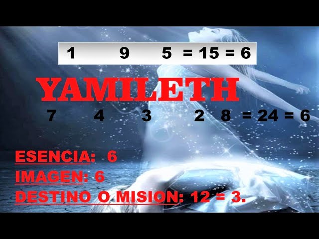 Significado bíblico de Yamileth