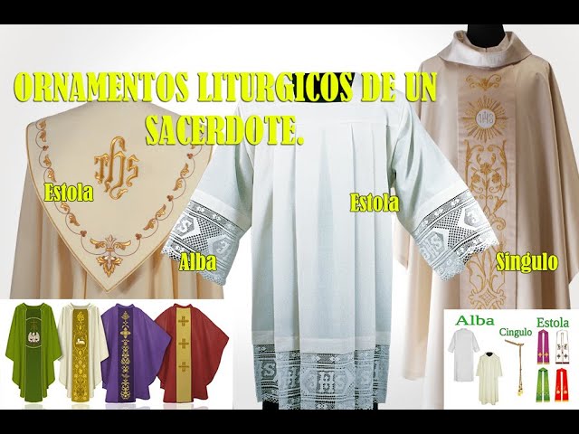 Significado de vestidura litúrgica en la Biblia