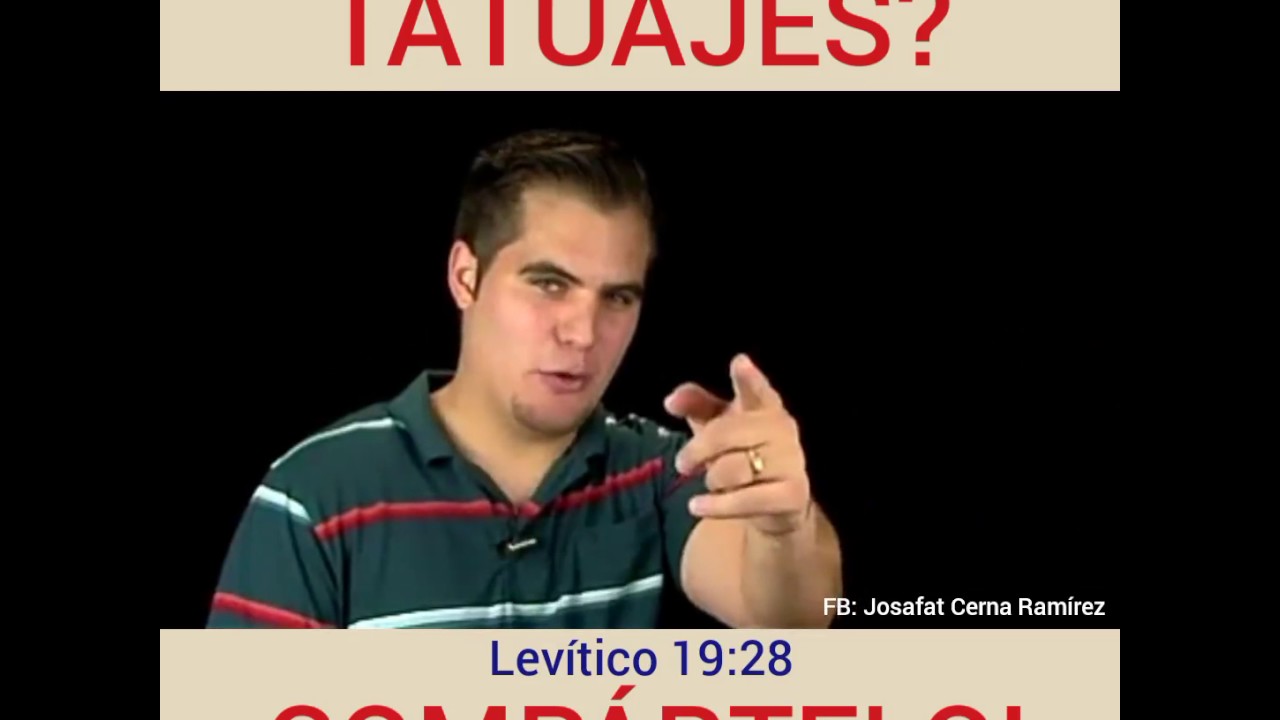 Tatuajes y cortes según Levítico 19:28