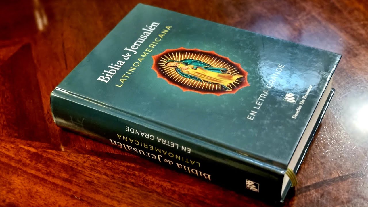 Biblia Jerusalén Latinoamericana con letra grande