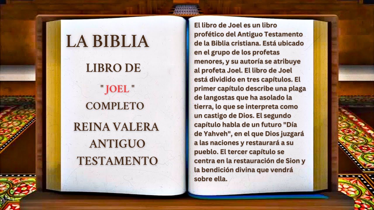 Escucha la Biblia Hablada: Libro de Joel Completo en línea