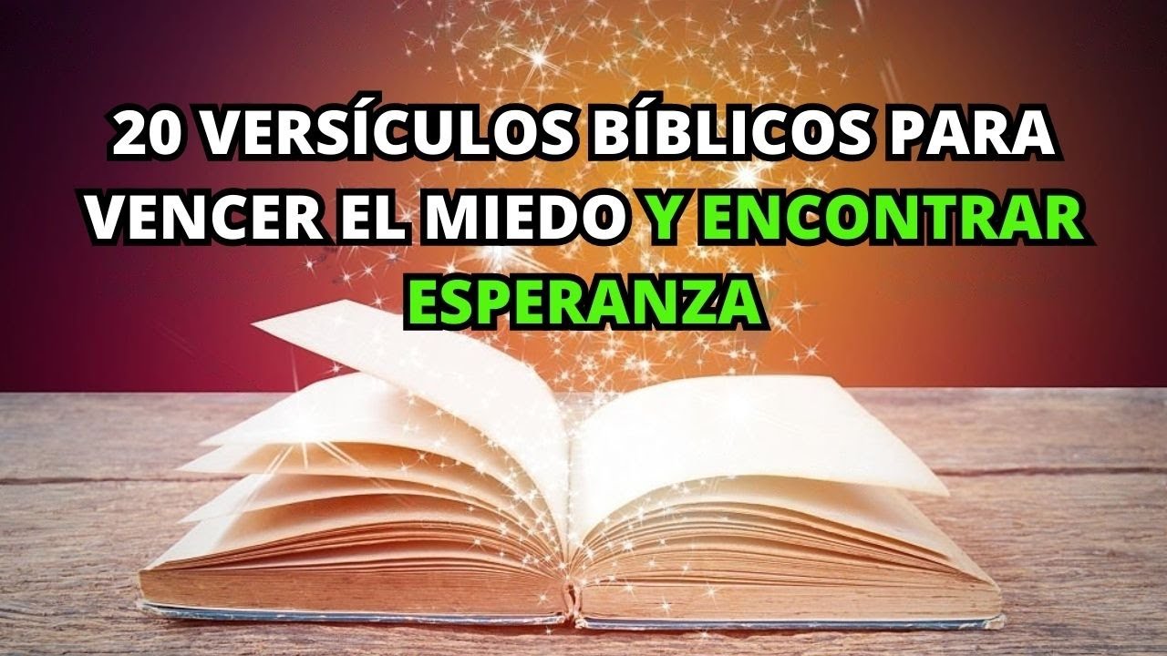 Fortalece tu fe y supera tus miedos con este versículo bíblico