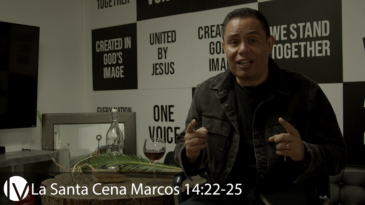 La Santa Cena según Marcos 14:22-24 en la Biblia Católica