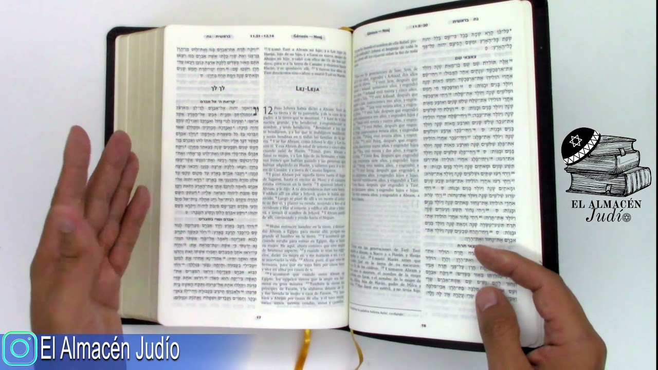 Lee la Biblia Hebrea en su idioma original