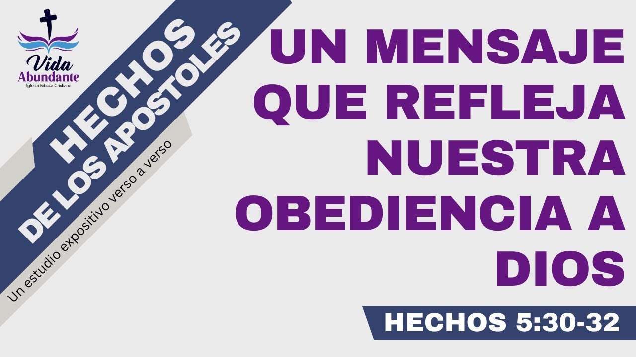 Pedro testifica sobre Jesús en Hechos 5:30-32