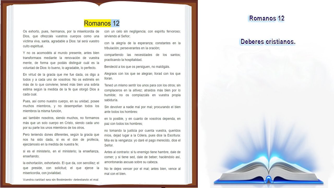 Descubre la enseñanza de Romanos 12:3 en la Biblia de Jerusalén