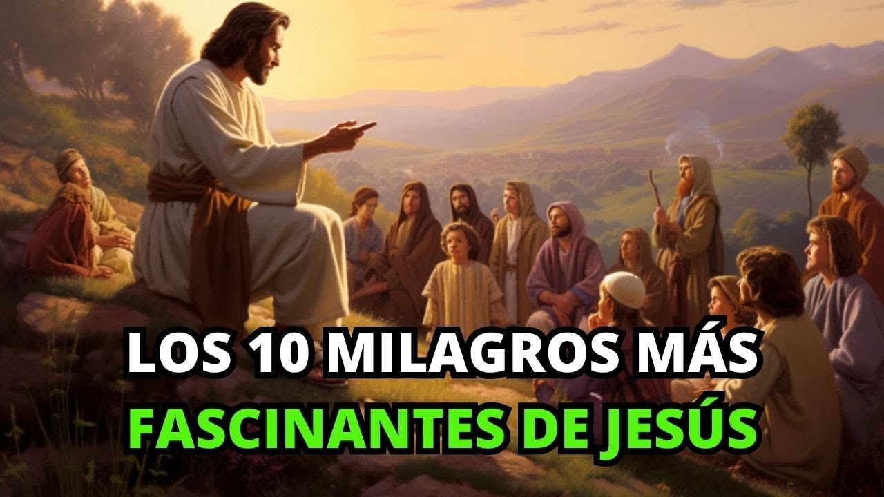 Descubre los milagros más impresionantes de Jesús en la Biblia