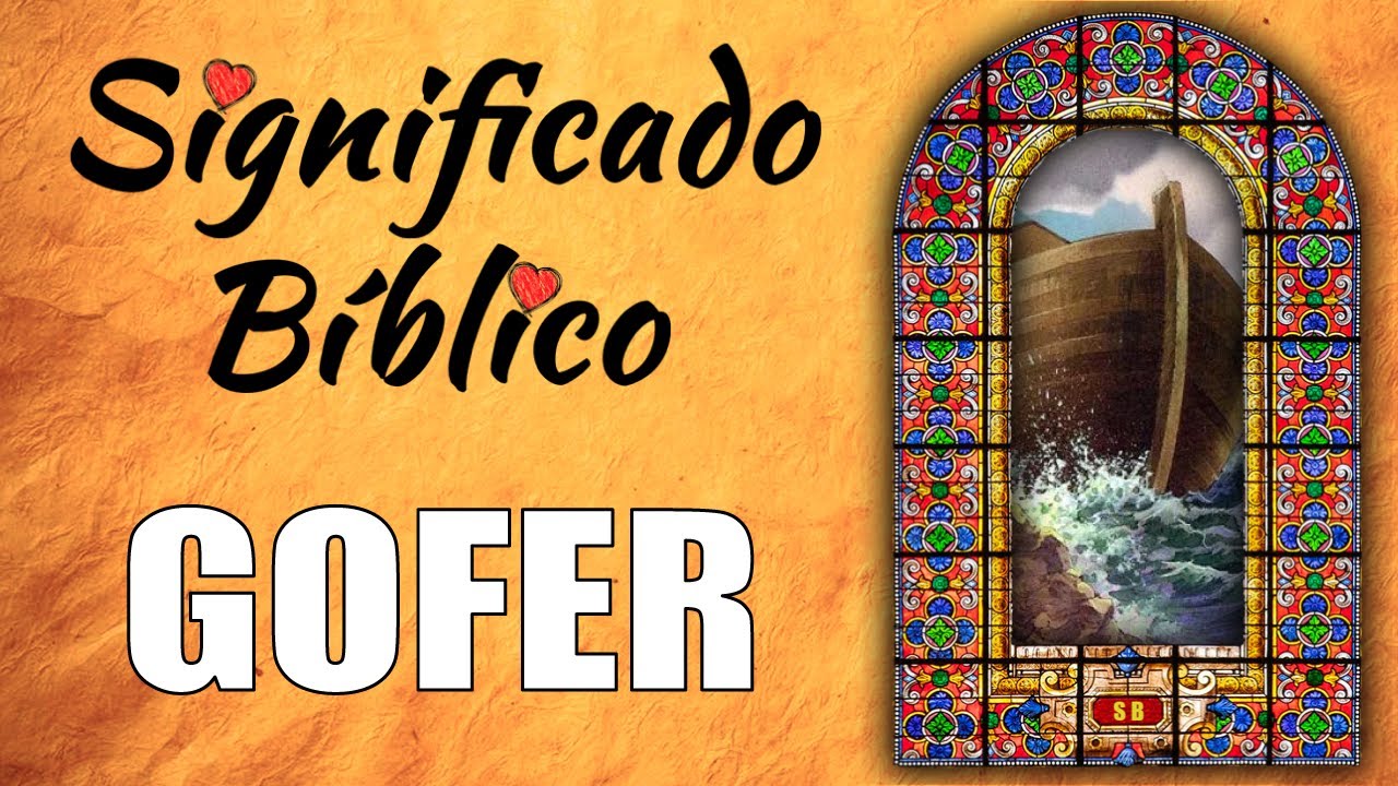 El simbolismo de la madera de gofer en la Biblia