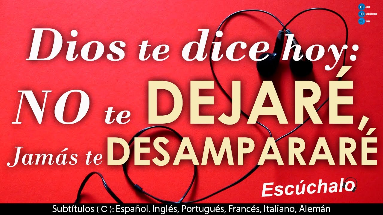 No te Dejaré Ni te Desampararé: Promesa de Dios en la Biblia