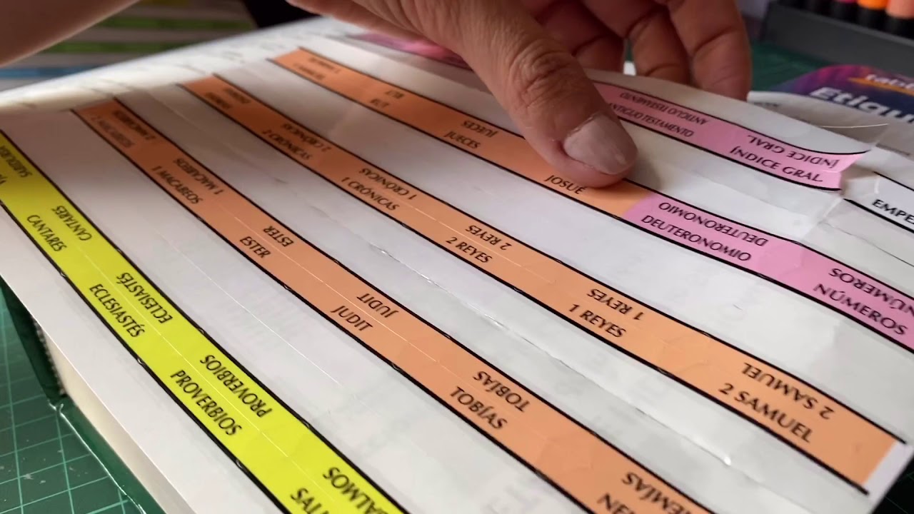 Etiquetas para tu biblia en tienda religiosa