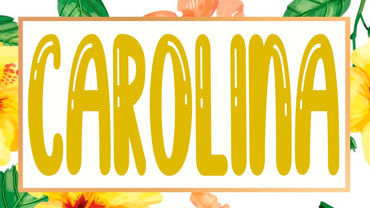 Origen y simbolismo de Carolina en la Biblia