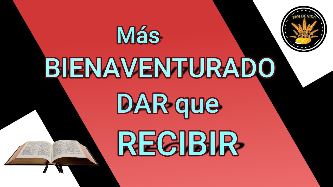 Ser más feliz al dar que recibir según la Biblia