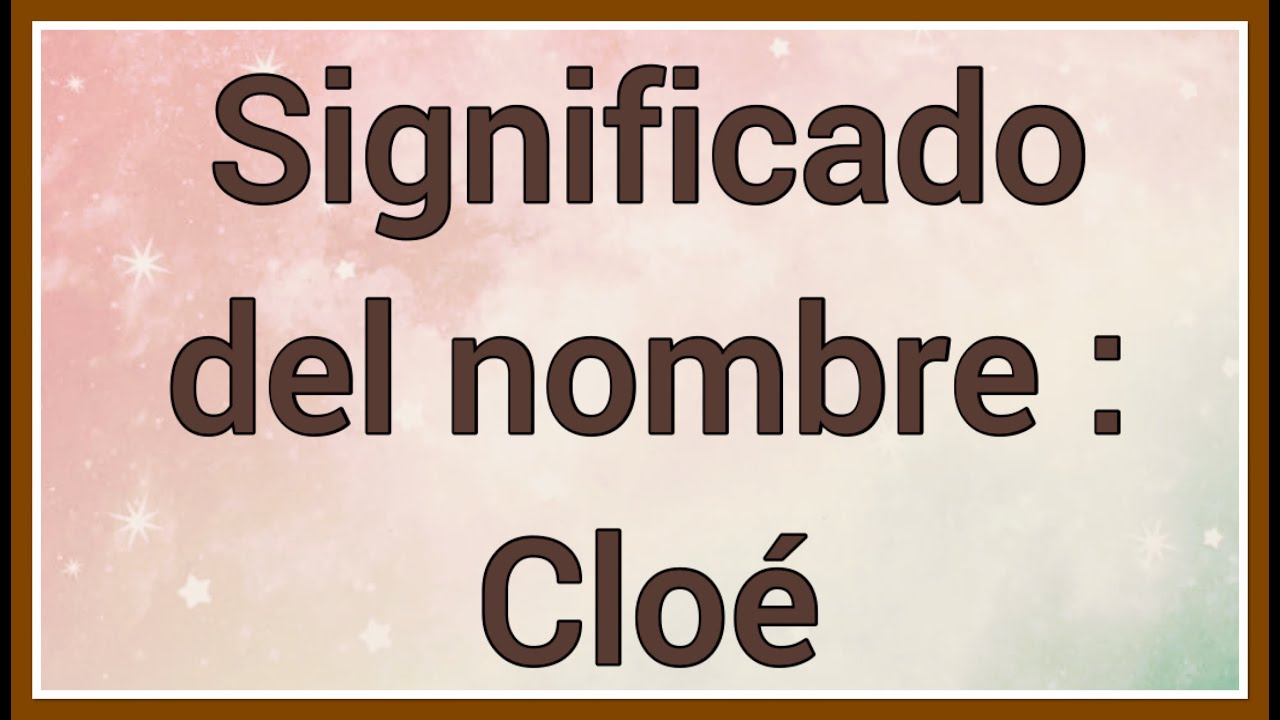 Significado bíblico de Chloe y su importancia cristiana