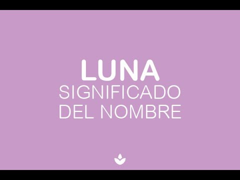 Simbolismo cristiano del nombre Luna