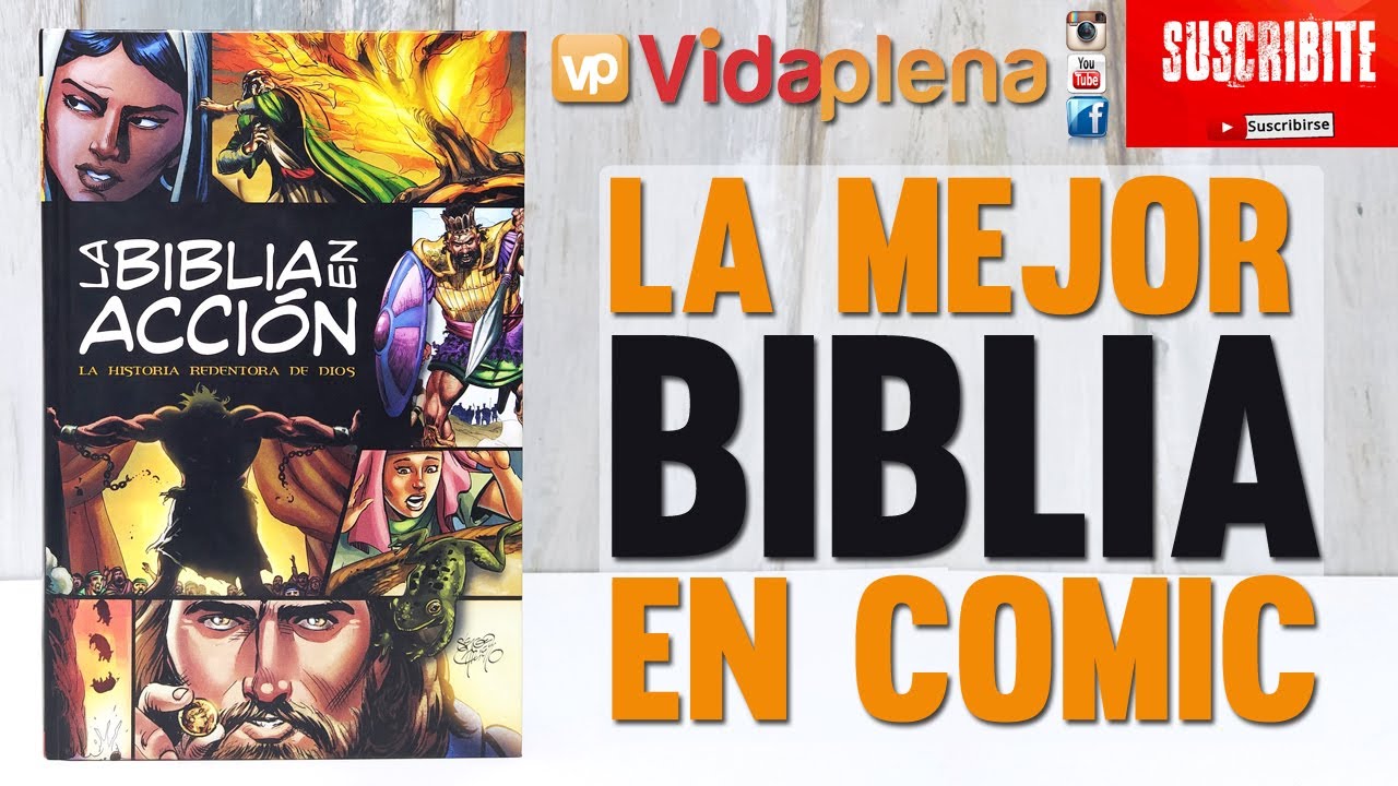 Descubre la emocionante historia de la Biblia en formato cómic
