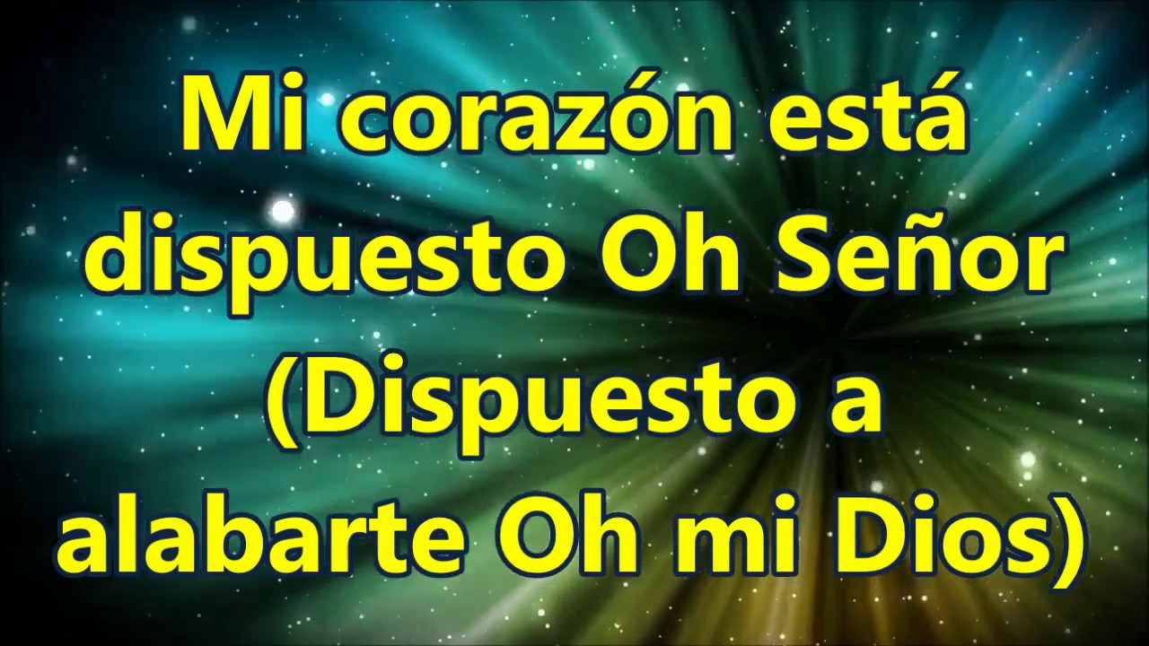 Mi corazón dispuesto a seguir la Biblia: inspiración religiosa