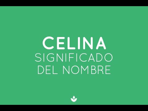 Origen y simbolismo del nombre Celina según la Biblia