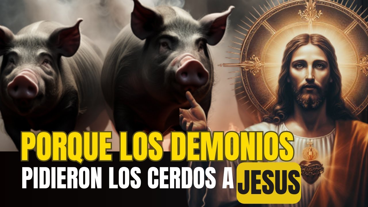 Significado cristiano de \'hato de cerdos\'