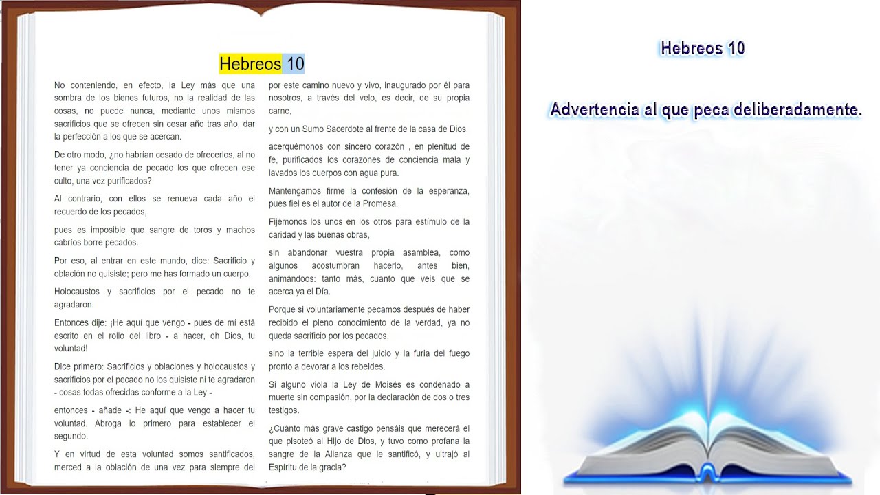 Descubre la profundidad de Hebreos 10 en la Biblia de Jerusalén