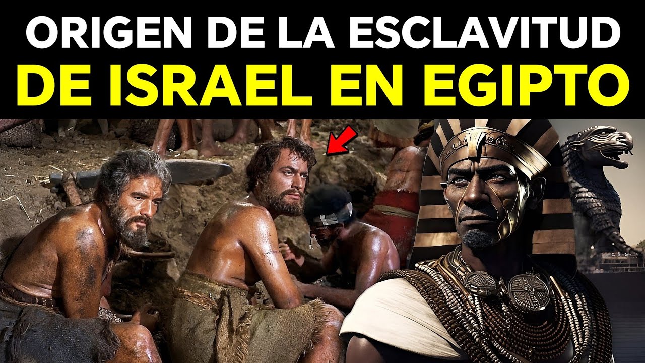 La historia de la esclavitud de los hebreos en Egipto según la Biblia