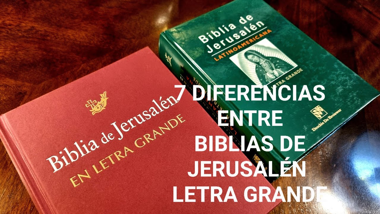 Biblia Jerusalén letra grande lectura cómoda