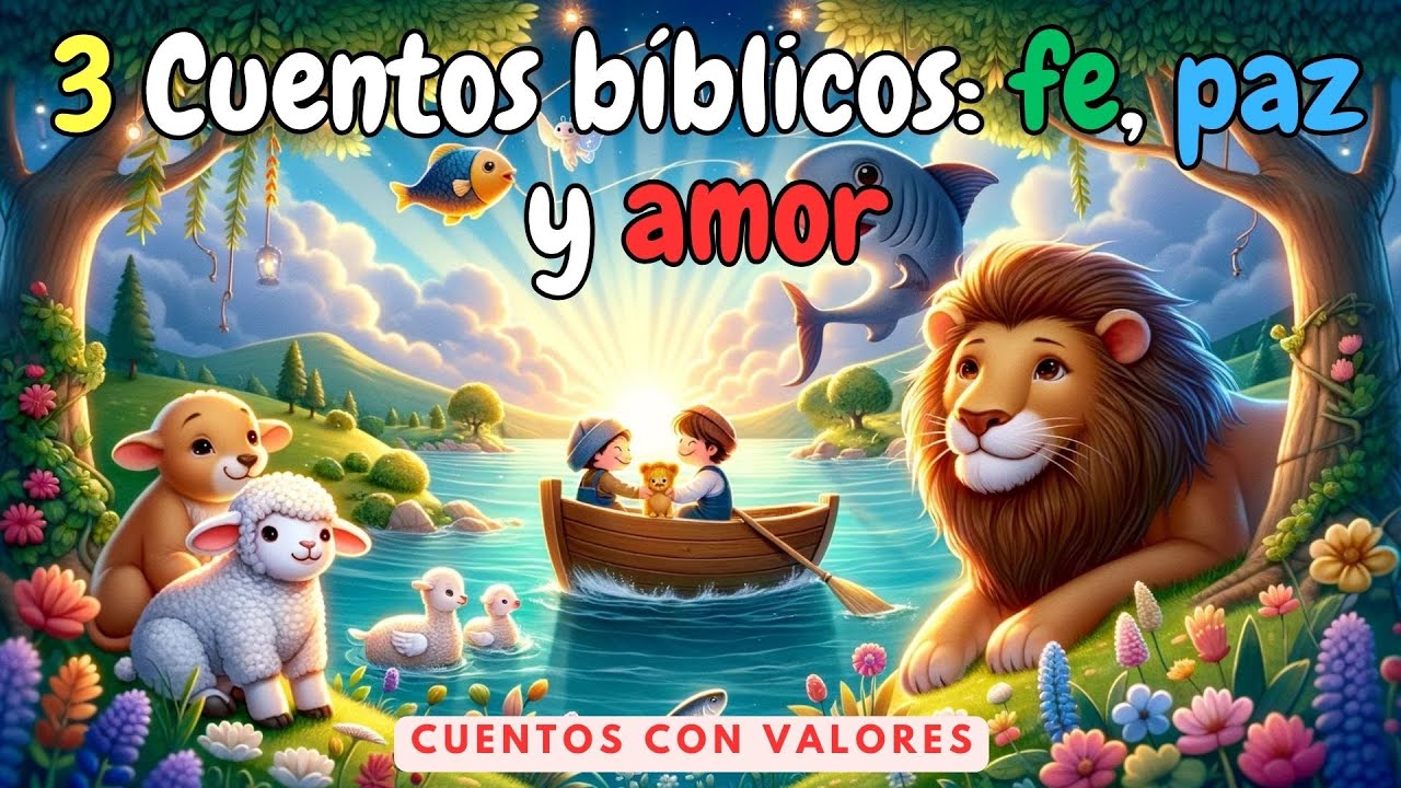 Cuentos bíblicos para niños: enseñanza de valores religiosos