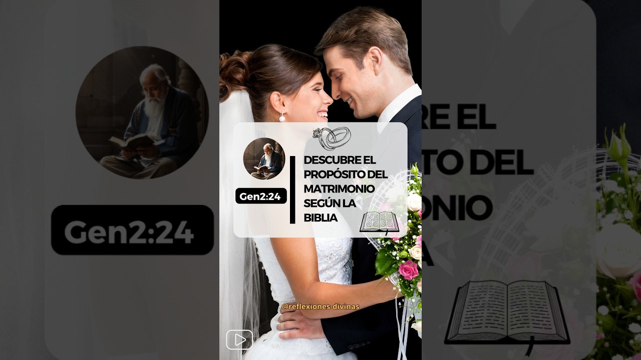 Descubre el significado profundo del matrimonio en la Biblia