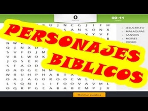 Mujeres bíblicas: Historias en sopa de letras