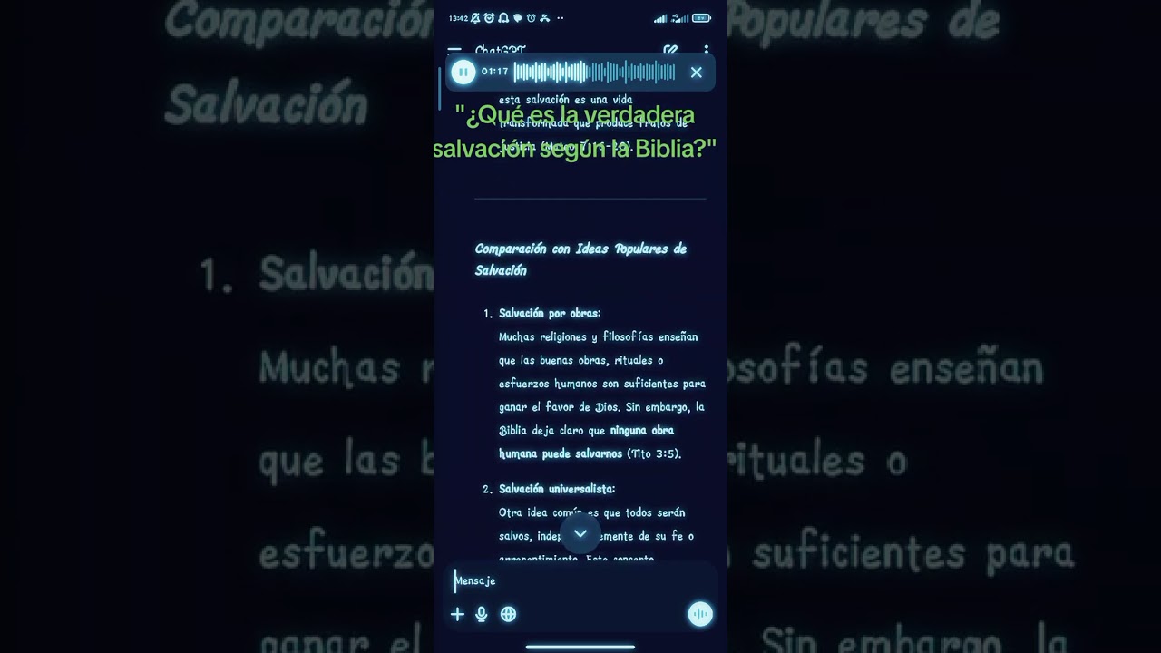 Descubre la verdadera salvación según la Biblia