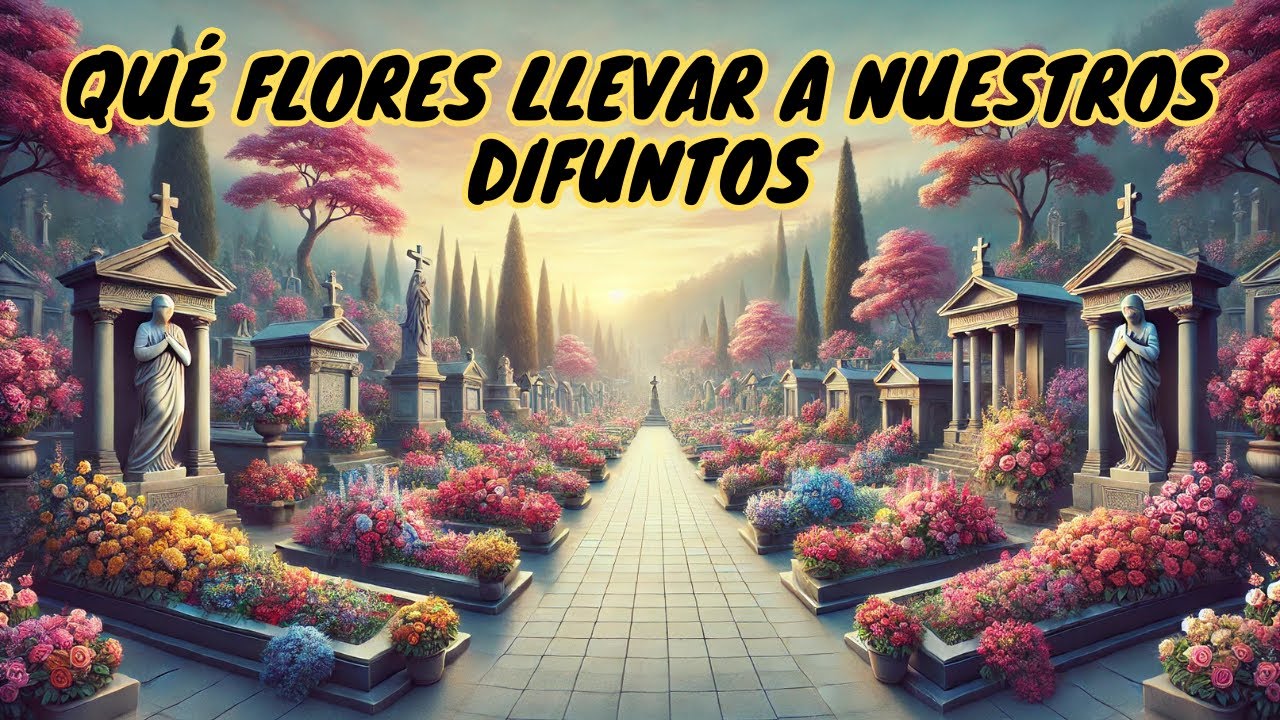 El significado bíblico de llevar flores a los difuntos