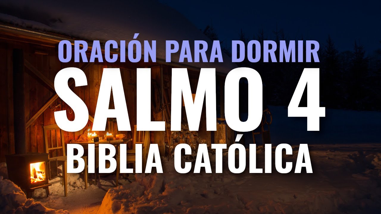 Encuentra paz y descanso en el Salmo 4:8 de la Biblia Católica