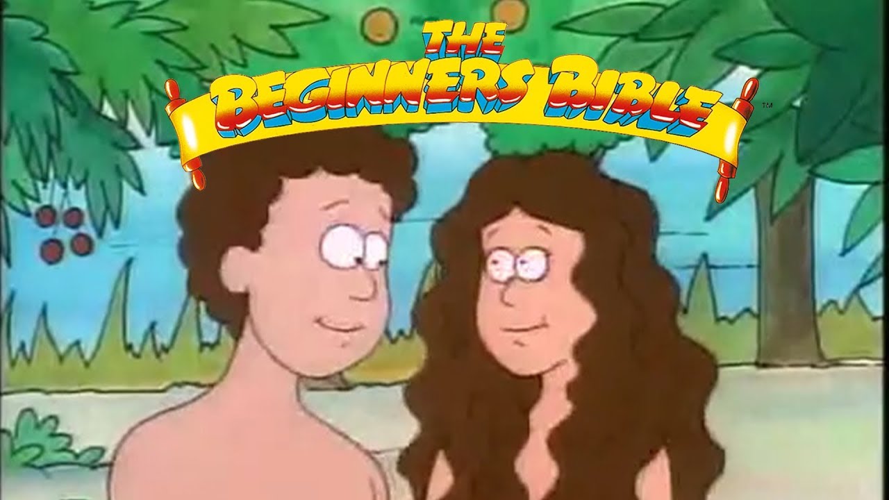 La historia de Adán y Eva en mi pequeña Biblia