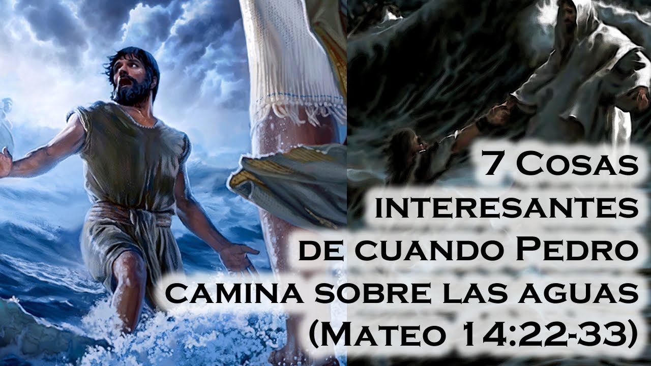 La milagrosa caminata de Jesús sobre las aguas según la Biblia